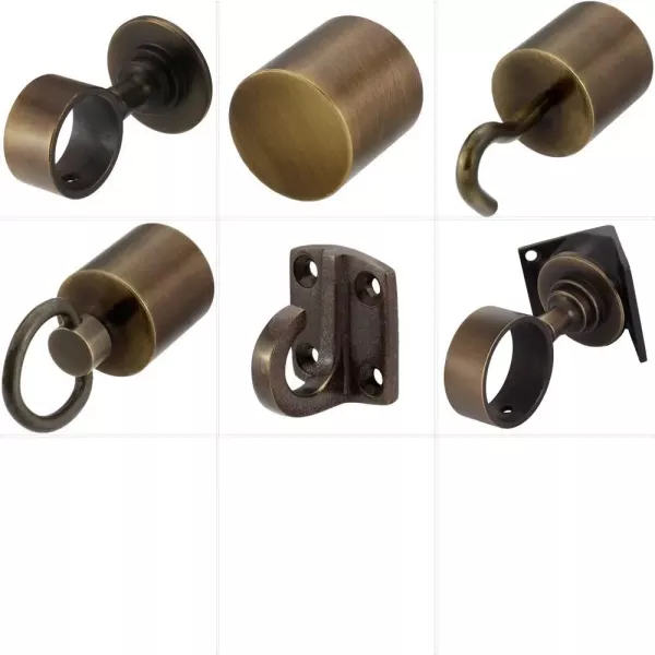 Barrier Rope Accessories "Bronze Plated" by Kanirope®