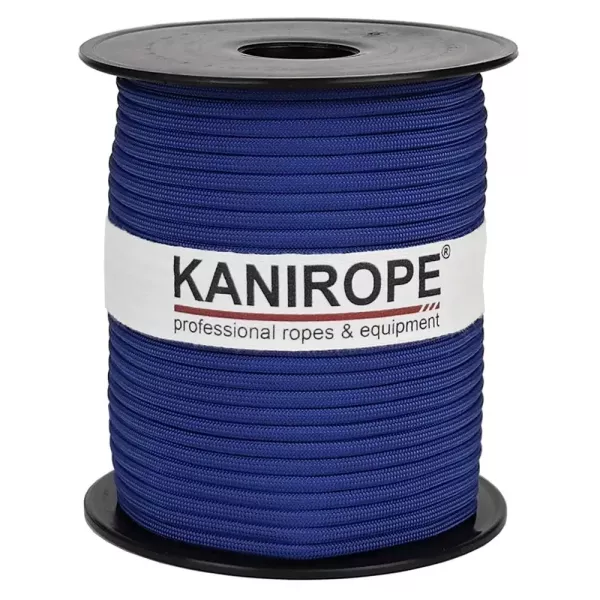 Paracord 550 XPRO ø3,8mm royal blue braided by Kanirope®