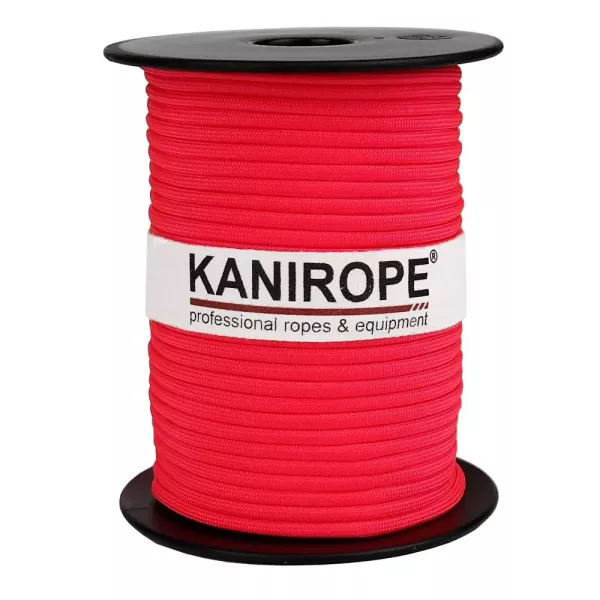 Paracord 550 XPRO ø3,8mm neon pink braided by Kanirope®