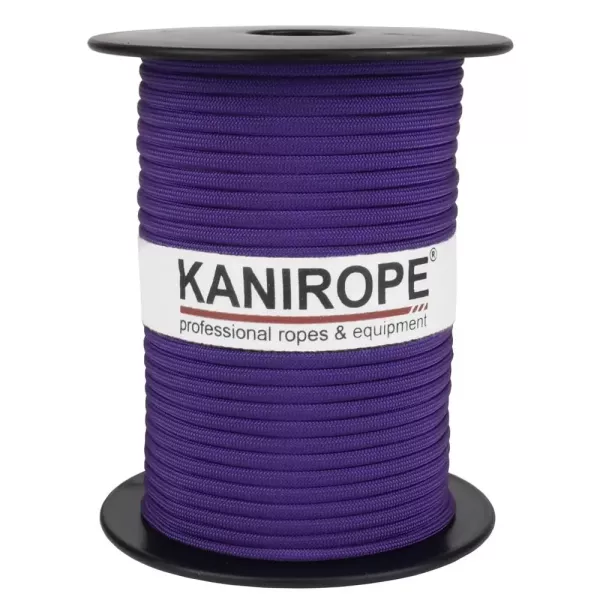 Paracord 550 XPRO ø3,8mm violet braided by Kanirope®