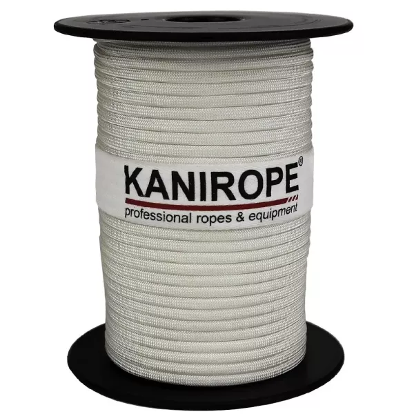 Paracord 550 XPRO ø3,8mm white braided by Kanirope®