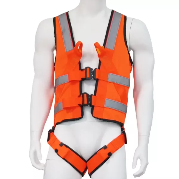 Harness with vest ECOVEST REFLECTOR SPEED by Kanirope®