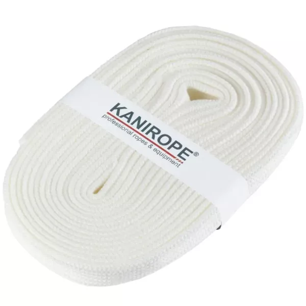 Flat cord HOODIECORD white 5m by Kanirope®