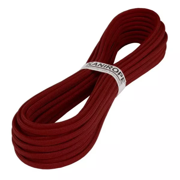 Paracord 550 XPRO ø3,8mm by the meter dark red braided by Kanirope®