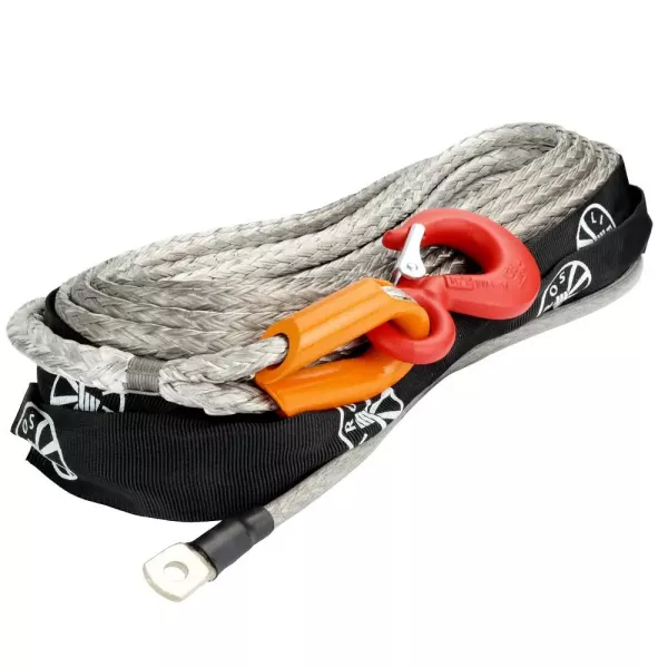 Liros Offroad winch rope Dyneema ø6mm for 1.3t winch