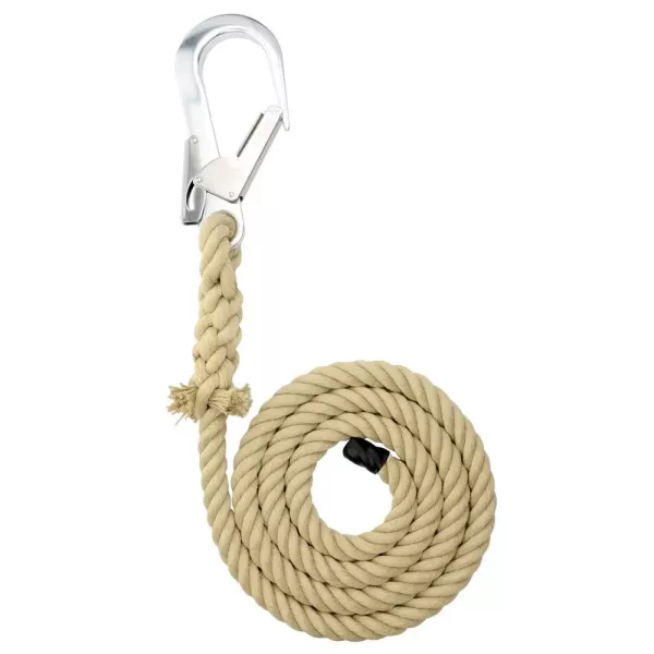 Climbing Rope KIDPRO 2,2m with Eye Splice and Snap Hook by Kanirope®