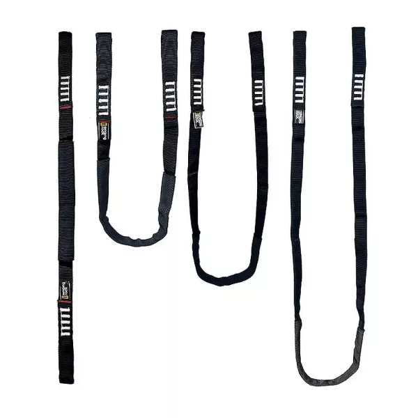 Two-layer webbing SLING LANYARD BLACK by Singing Rock