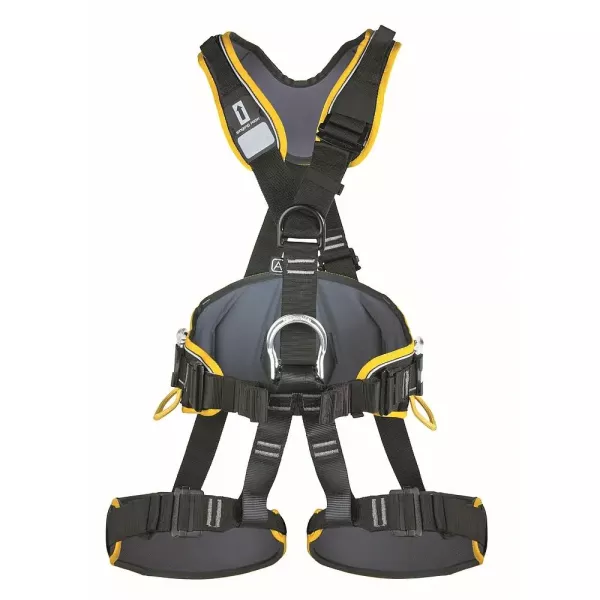 Fall arrest harness PROFI WORKER 3D STANDARD size S black/yellow by Singing Rock®