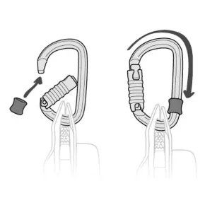 Connector positioning ring TANGA 10 pieces set by Petzl®