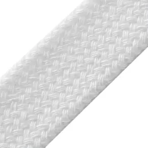 Flat cord HOODIECORD white 5m by Kanirope®